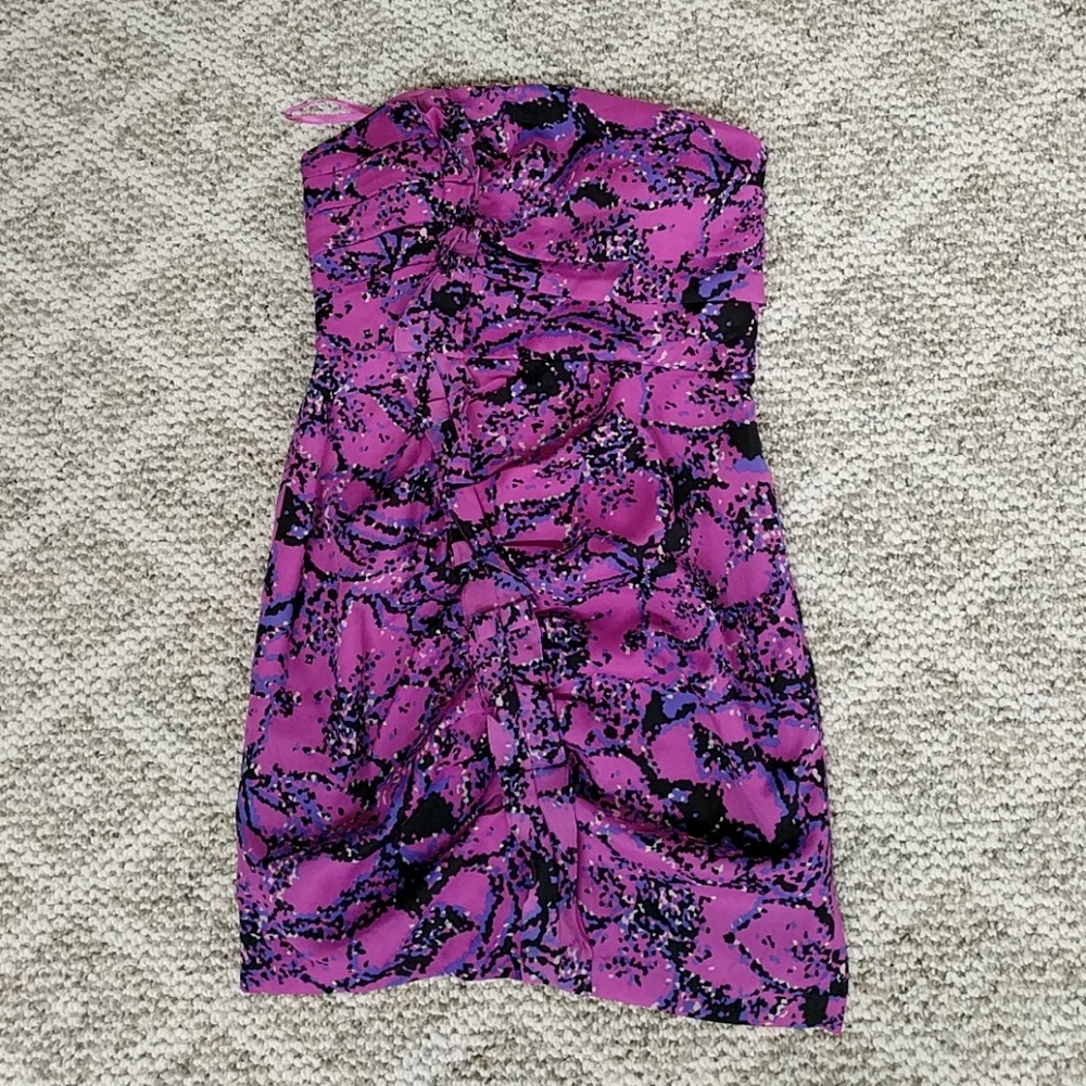 Mini strapless BCBG dress NWT